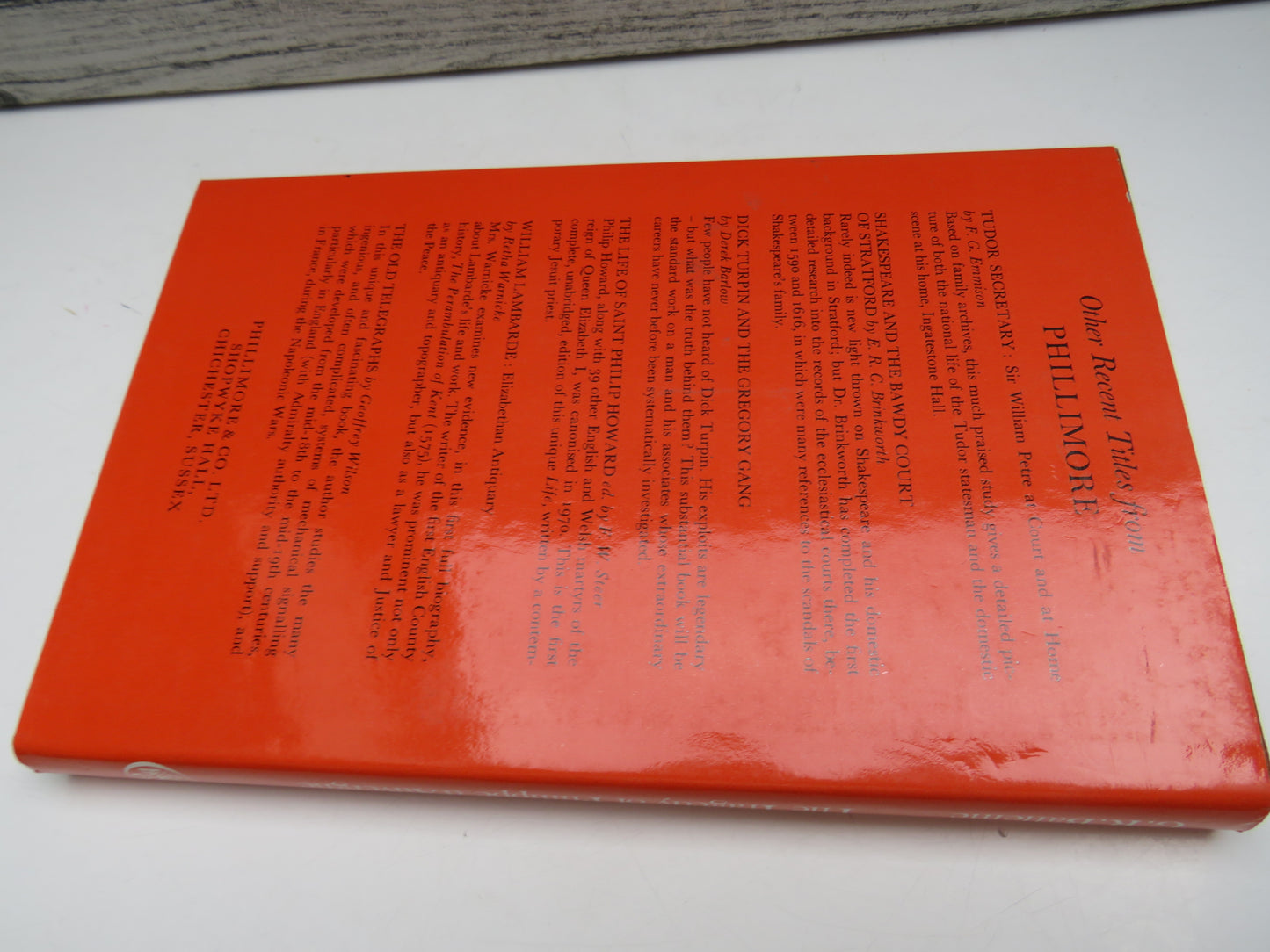 The Tragedy of Philippe D'Auvergne By G. R. Balleine 1973