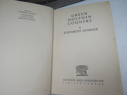 Green Dolphin Country By Elizabeth Goudge 1947 (Vintage Novel Book) book image 3