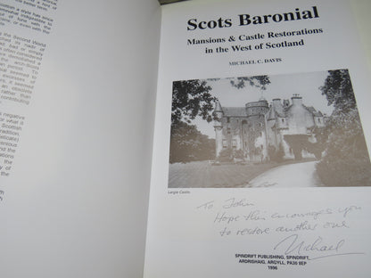 Scots Baronial Mansions & Castle Restorations In The West of Scotland By Michael C. Davis 1996