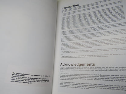 Scots Baronial Mansions & Castle Restorations In The West of Scotland By Michael C. Davis 1996