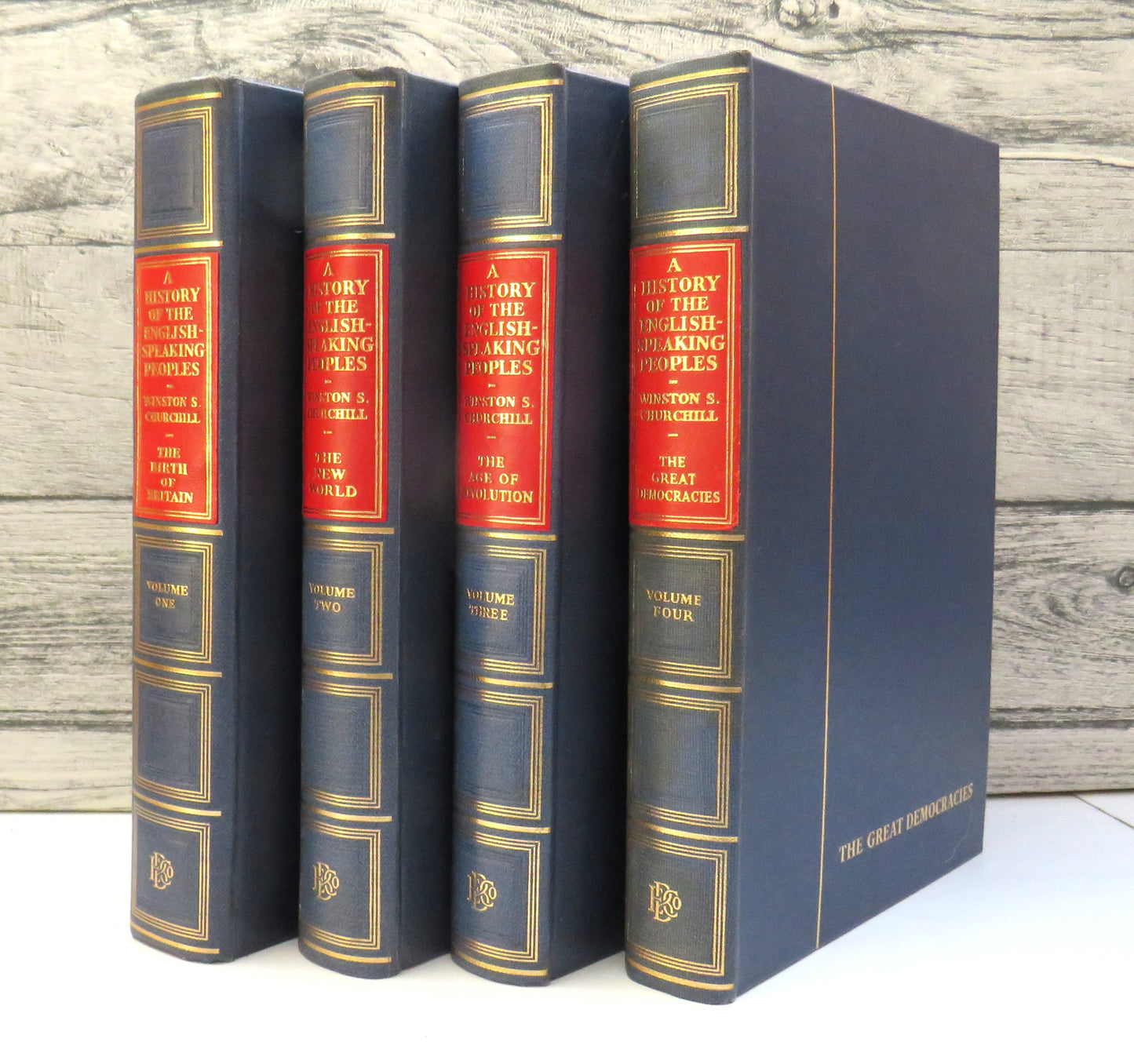 A History of the English-Speaking Peoples By Winston Churchill 1957 Volume 1 - 4