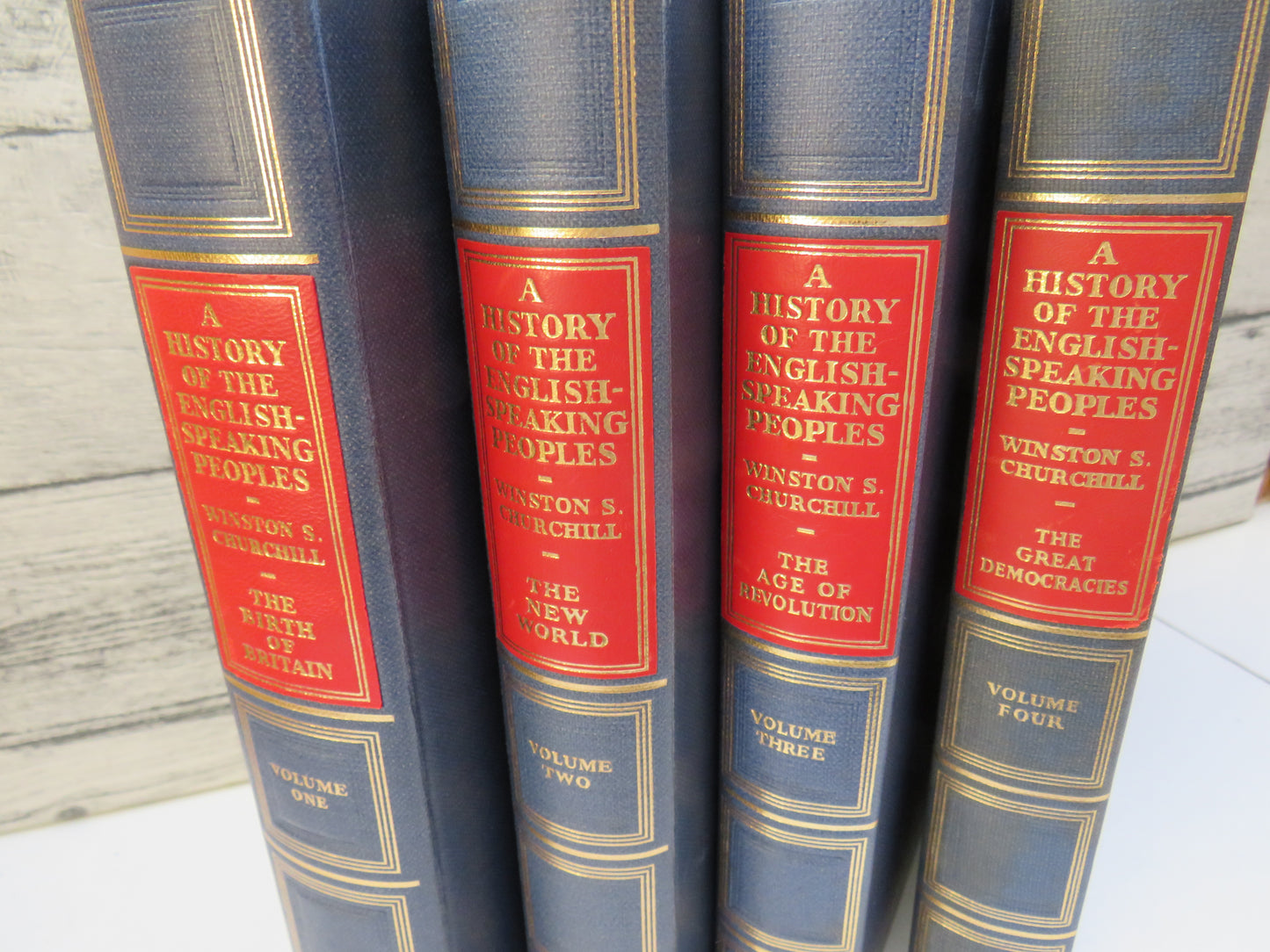 A History of the English-Speaking Peoples By Winston Churchill 1957 Volume 1 - 4