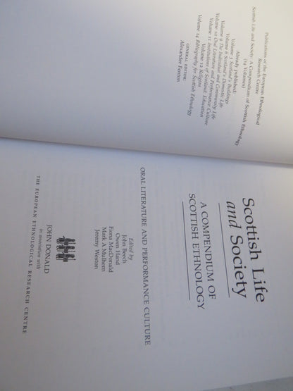 Scottish Life and Society A Compendium of Scottish Ethnology Oral Literature and Performance Culture book image 3