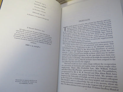 Scotland The Later Middle Ages By Ranald Nicholson 1974 Vol II book image 5