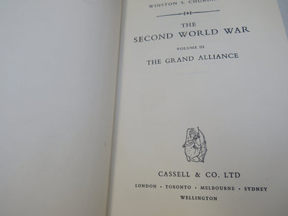 The Second World War By Winston Churchill 1950 - 1952 5 Volume Set