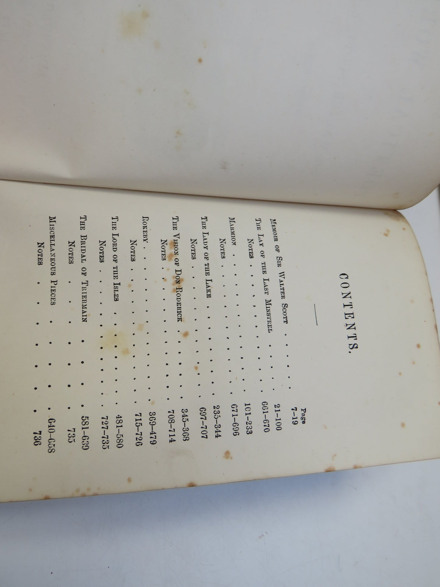 The Poetical Works of Sir Walter Scott 1871