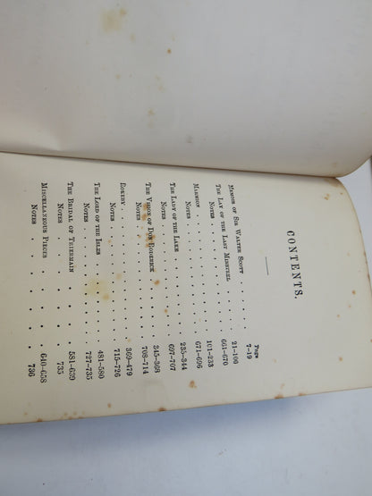 The Poetical Works of Sir Walter Scott 1871