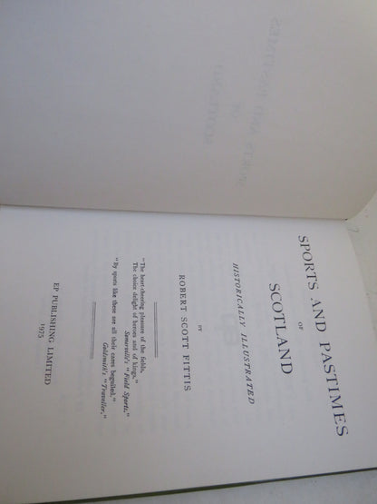 Sports and Pastimes of Scotland Historically Illustrated By Robert Scott Fittis 1975 book image 4