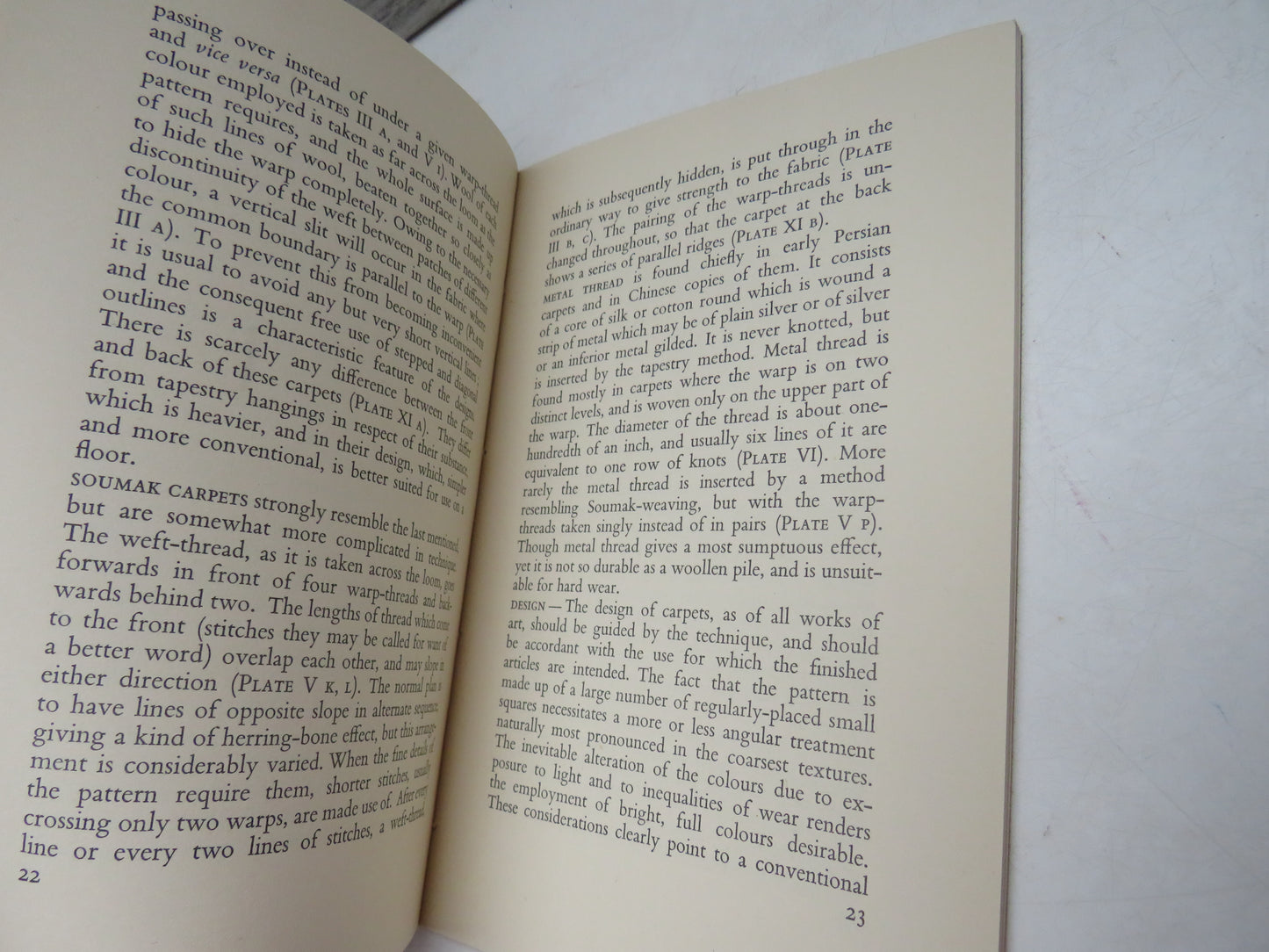 Notes On Carpet-Knotting and Weaving By C.E.C. Tattersall 1949