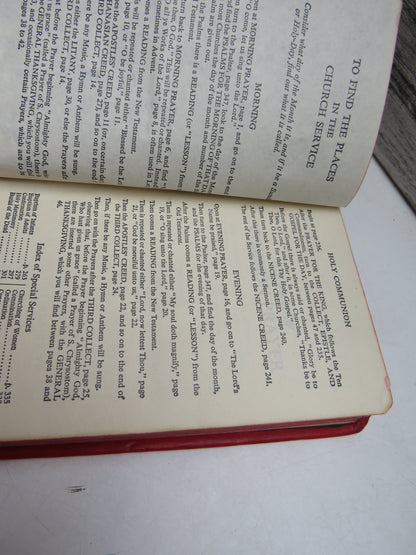 The Book of Common Prayer and Administration of the Sacraments The Church of England (Antique Religi book image 3