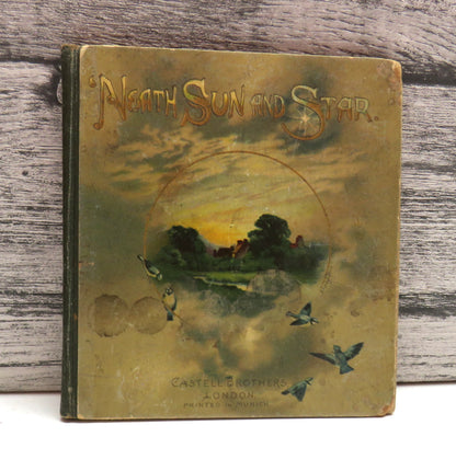 Neath Sun and Star A Scripture Text Book With Poetical Extracts For Each Day In The Month (Antique R book front cover