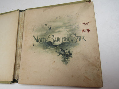 Neath Sun and Star A Scripture Text Book With Poetical Extracts For Each Day In The Month (Antique R book image 3
