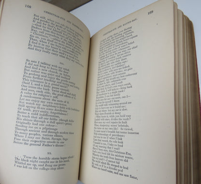 Poems By Robert Browning Including Dramatic Romances & Lyrics Pauline Sordello Men and Woman ETC 190 book image 5
