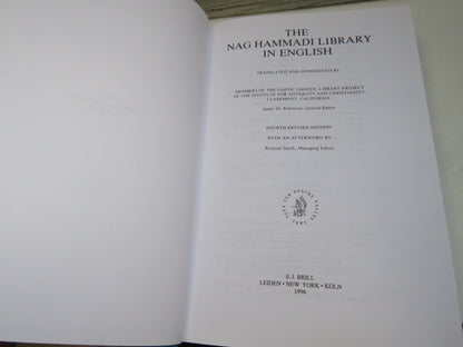 The Nag Hammadi Library In English Translated and Introduced By Members of the Coptic Gnostic Library Project 1996