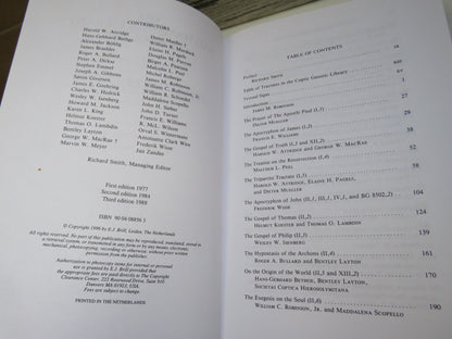 The Nag Hammadi Library In English Translated and Introduced By Members of the Coptic Gnostic Library Project 1996