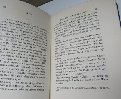 Devon By V.C.Clinton-Baddeley Illustrated by Sutton Palmer 1928 book image 5