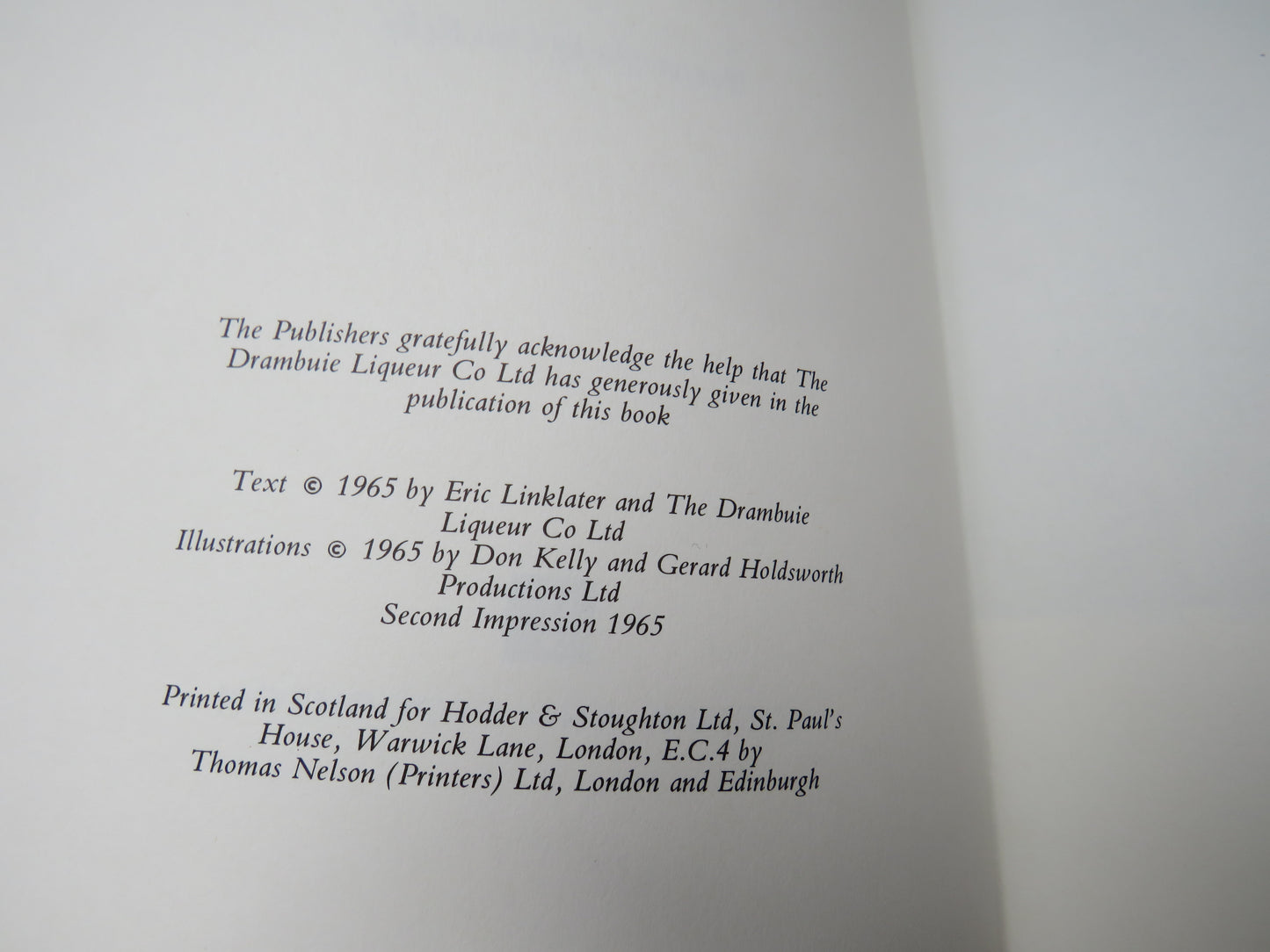 The Prince In The Heather By Eric Linklater 1965