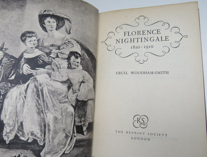 Florence Nightingale 1820-1910 By Cecil Woodham-Smith 1952 book image 3