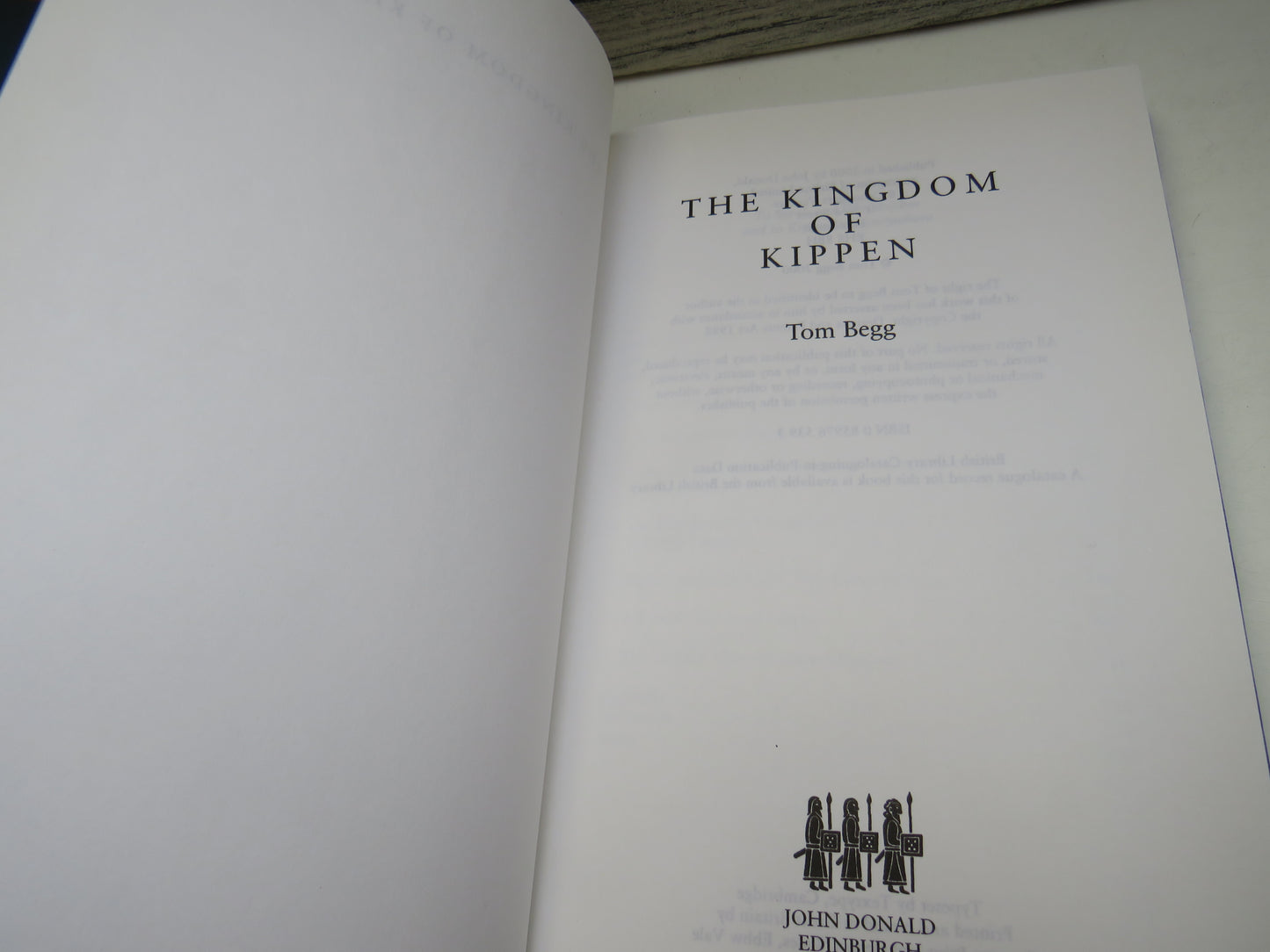 The Kingdom of Kippen By Tom Begg 2000