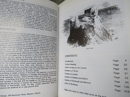 The Castles of Lothian and The Borders By Mike Salter 1994