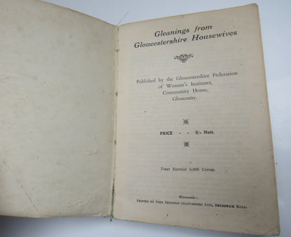 Gleanings From Gloucestershire Housewives Cookery Book 1948 book image 3