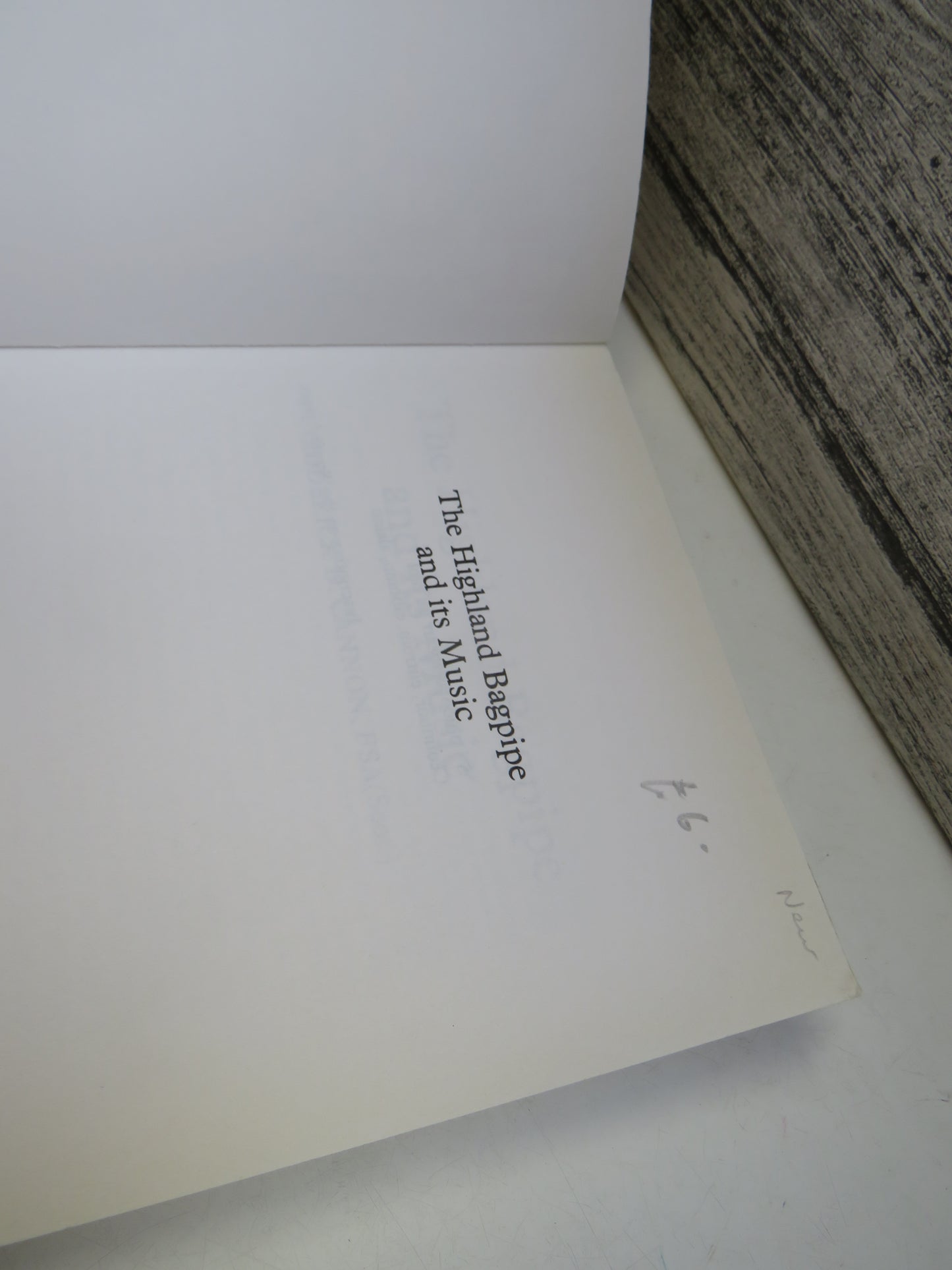 The Highland Bagpipe and Its Music By Roderick D. Cannon 1997