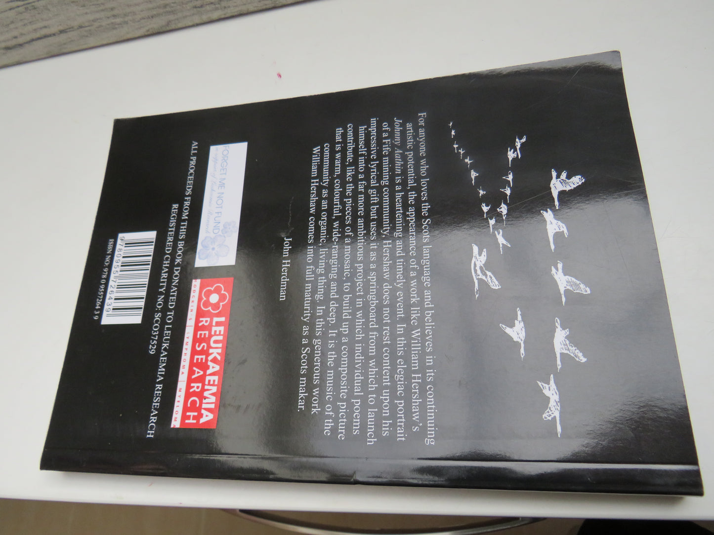 Johnny Aathin By William Hershaw 2009 Author Signed