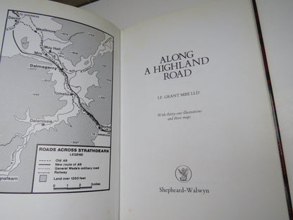 Along A Highland Road By I.F. Grant MBE LLD 1980 book image 2