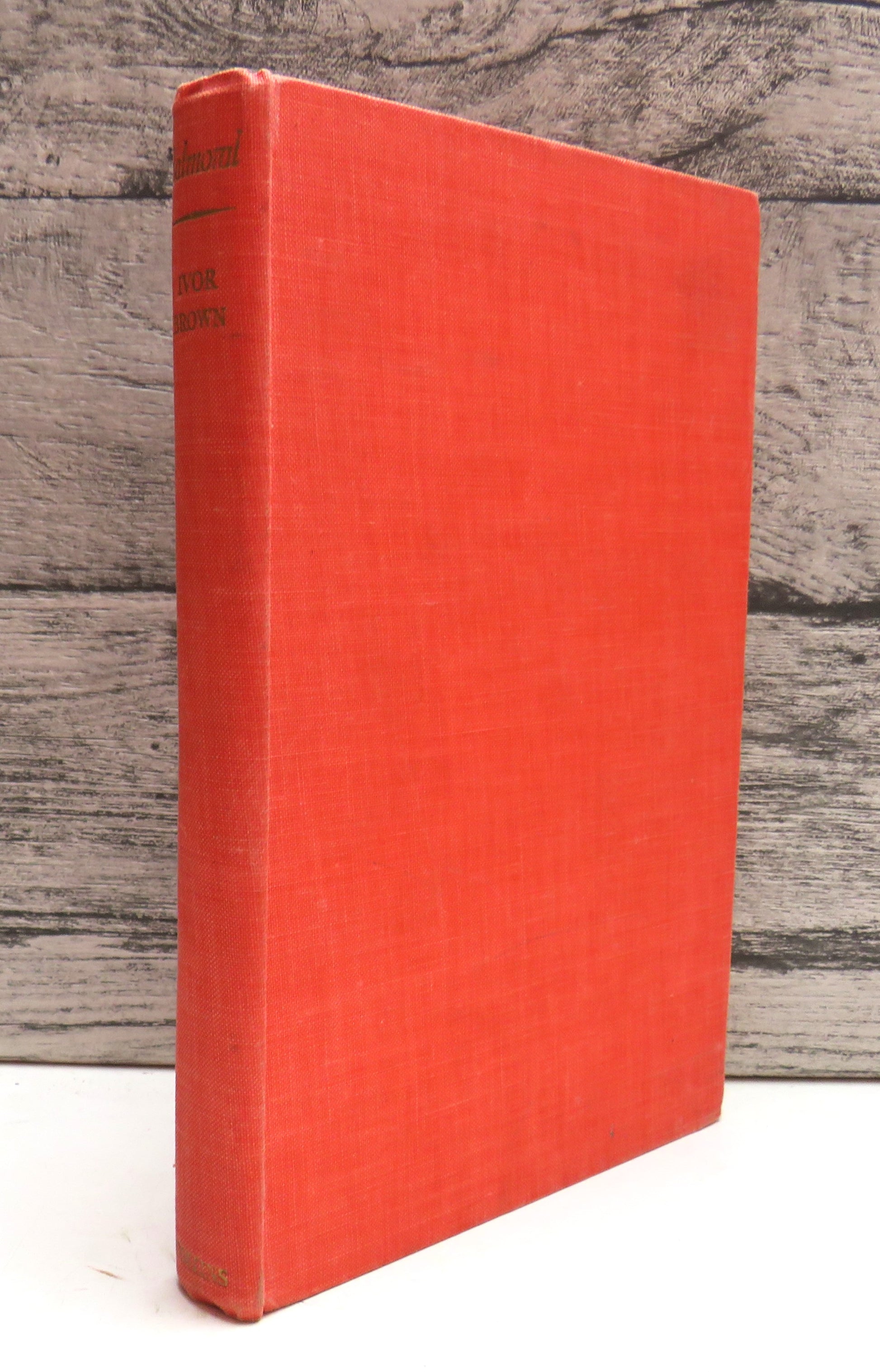 Balmoral The History of a Home by Ivor Brown 1955 (Vintage History Book) book cover