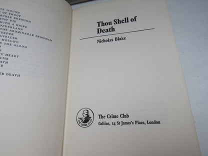 Thou Shell of Death By Nicholas Blake (Modern Mystery Book) book image 3