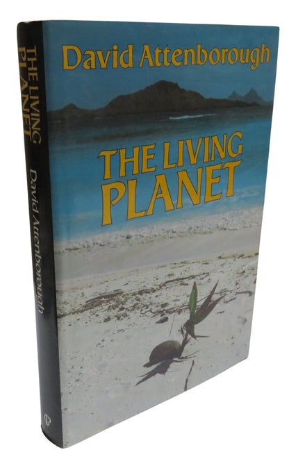 The Living Planet A Portrait of the Earth By David Attenborough 1984 book front cover
