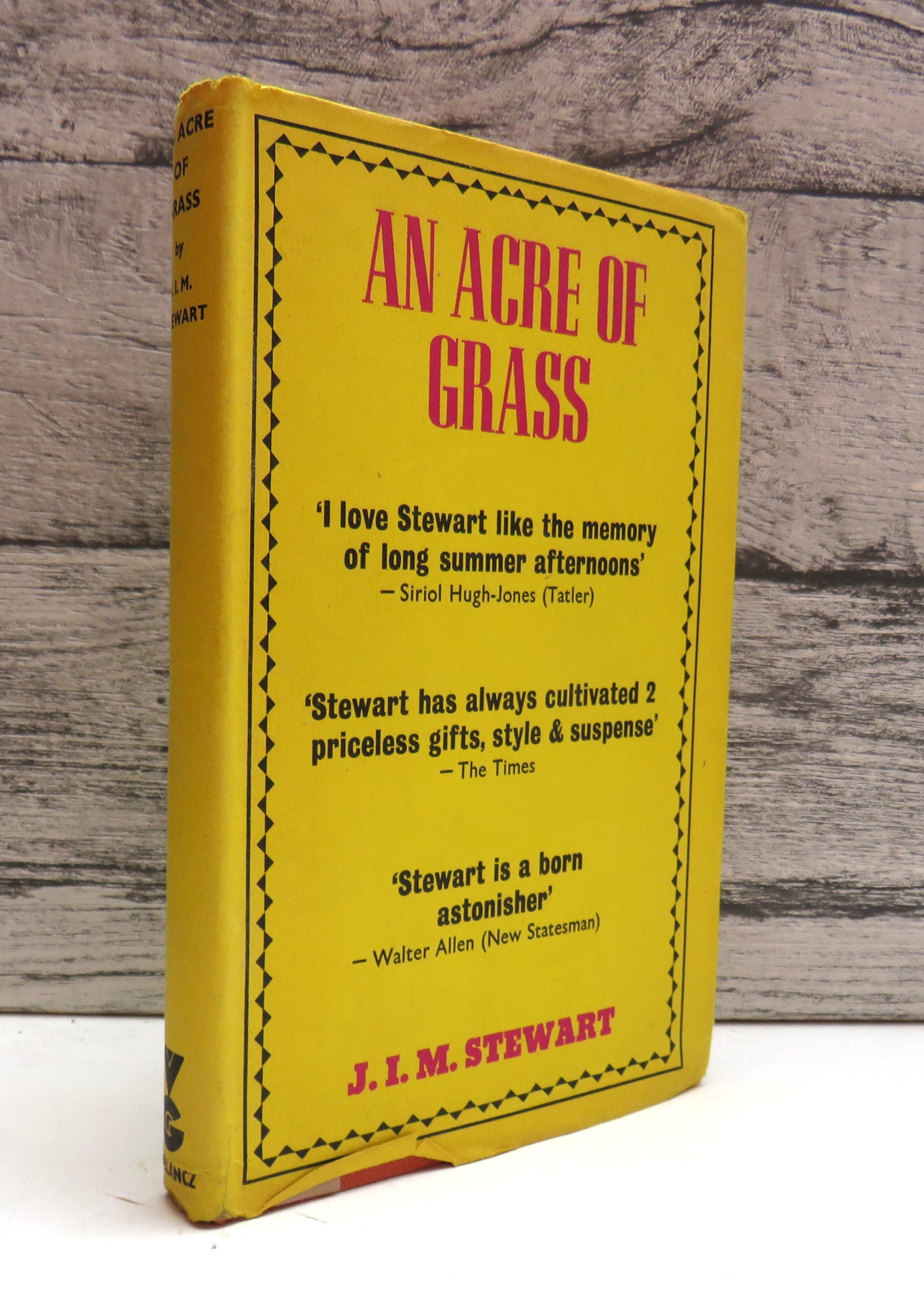 An Acre of Grass By J.I.M Stewart 1965 (Vintage Novel Book) book cover
