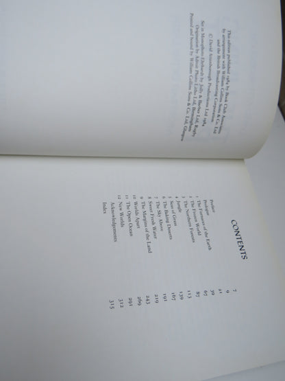 The Living Planet A Portrait of the Earth By David Attenborough 1984 book image 3