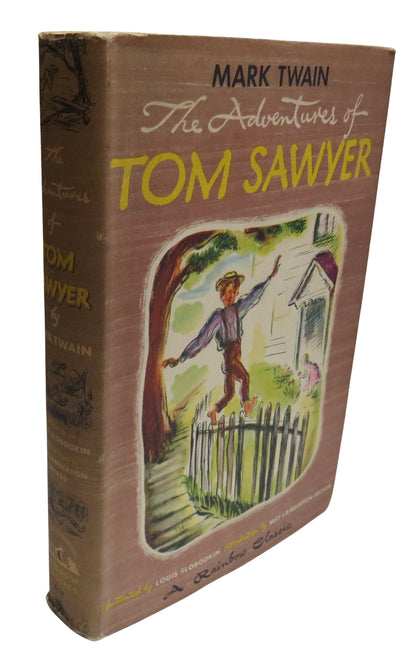 The Adventures of Tom Sawyer By Mark Twain 1946 book front cover