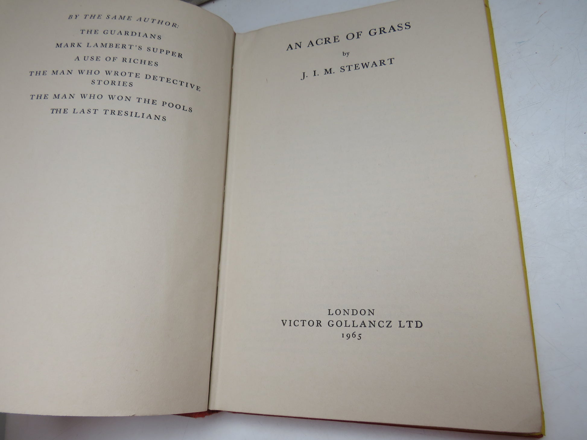 An Acre of Grass By J.I.M Stewart 1965 (Vintage Novel Book) book 4