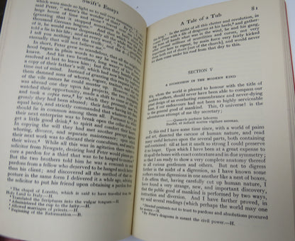 A Tale Of A Tub And Other Satires By Jonathan Swift 1937 book image 5