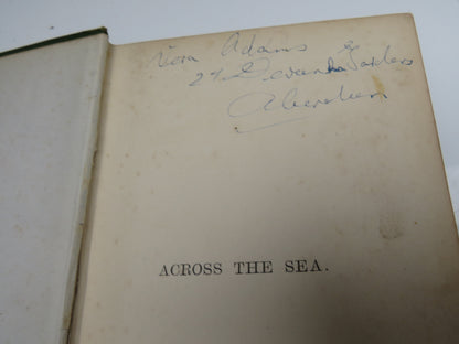 Across The Sea Some Thoughts On The Voyage of Life By Benjamin Clarke book image 3