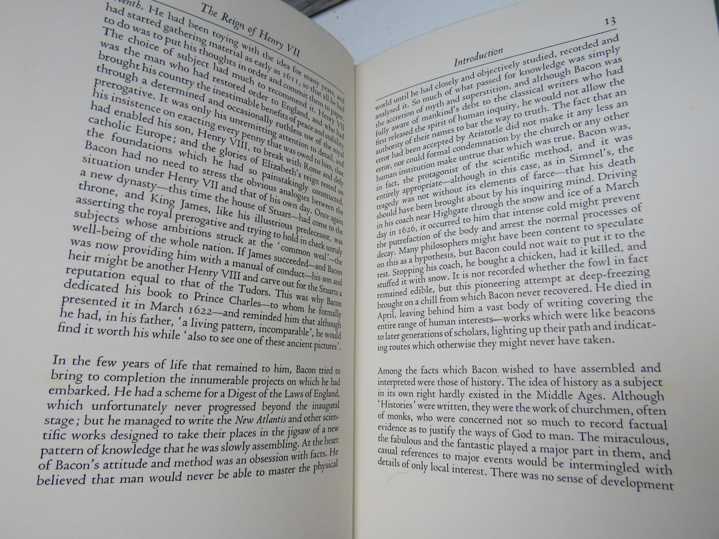 The History of the Reign of King Henry The Seventh By Francis Bacon 1971 Folio Society