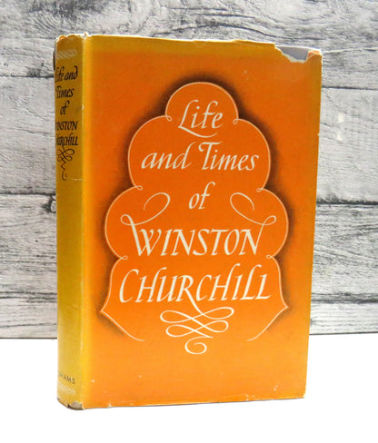 The Life and Times of Winston Churchill By Malcolm Thomson book front cover