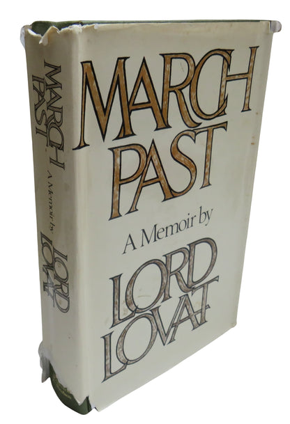 March Past A Memoir By Lord Lovat 1978 book front cover