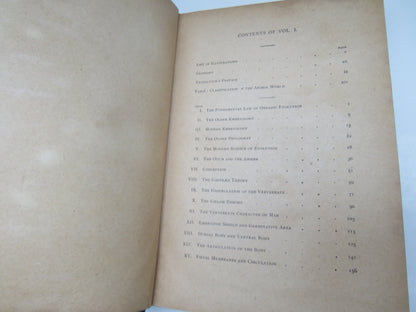 The Evolution of Man A Popular Scientific Study By Ernst Haeckel Vol I 1918 book image 3