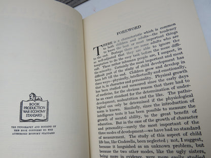 The Natural Development of the Child By Agatha H. Bowley 1942