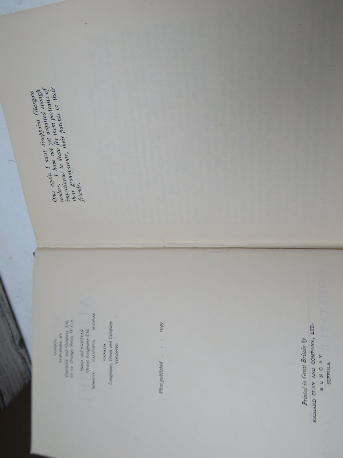 Aunt Bel A Novel By Guy McCrone 1949 1st Edition