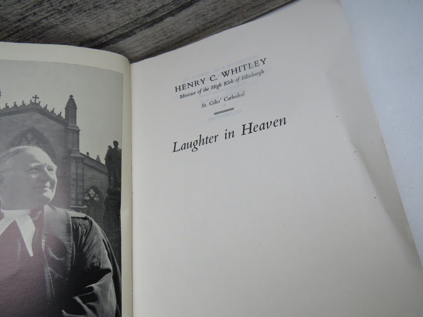 Laughter In Heaven By Henry C. Whitley 1962 Uncorrected Proof Copy