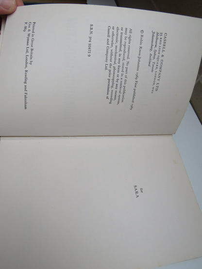 A World Of My Own A Single-Handed, Non Stop Circumnavigation of the World In Suhaili By Robin Knox-J book image 3