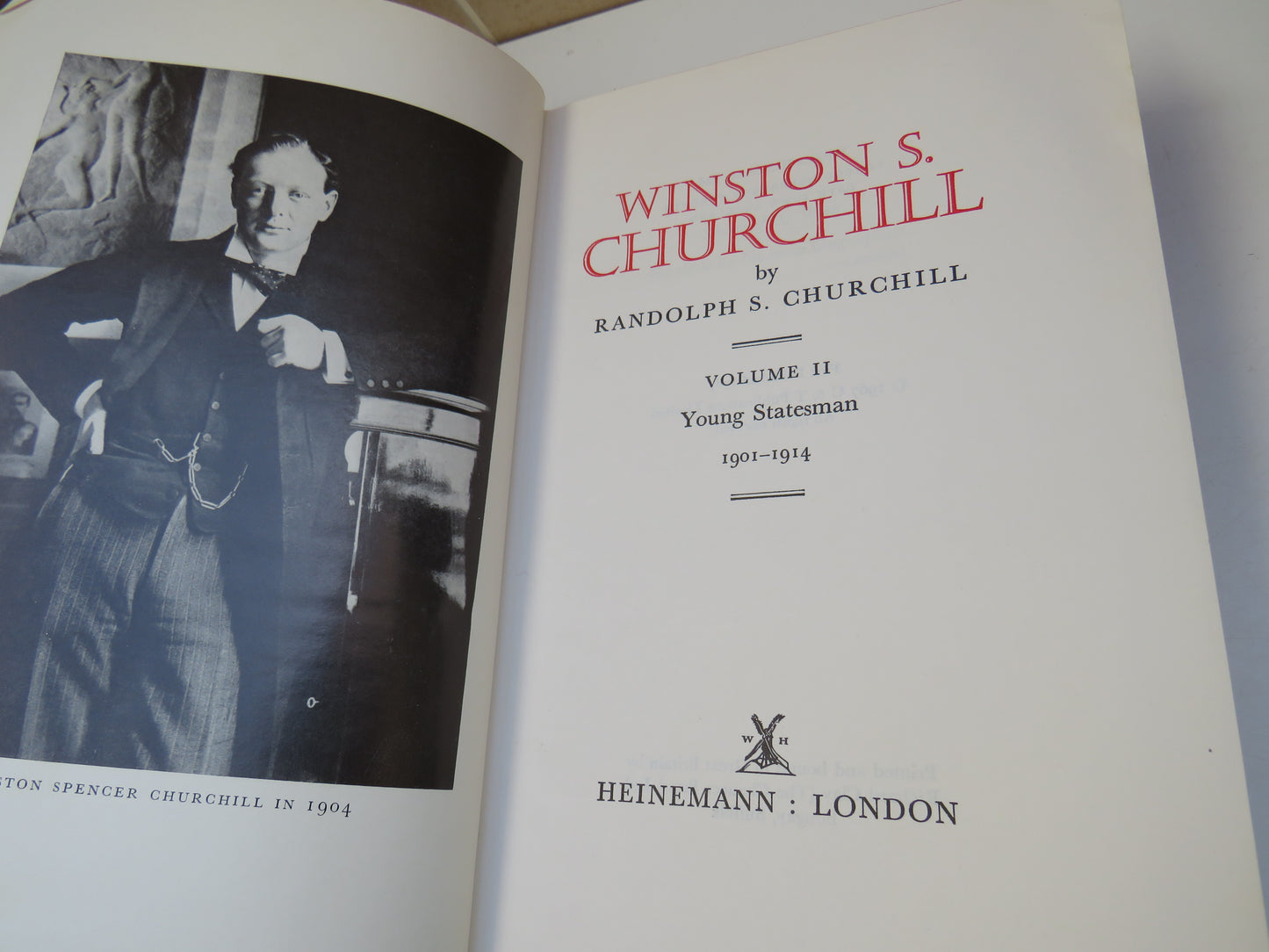 Winston S. Churchill By Randolph S. Churchill & Martin Gilbert 1966