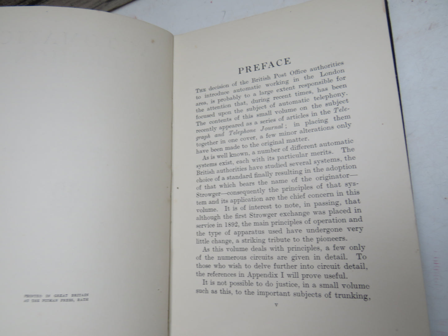 Automatic Telephony Simplified By C.W. Brown 1928