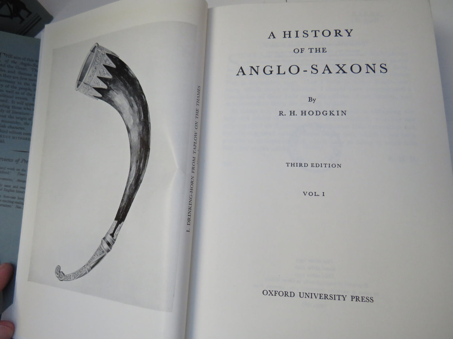 A History of The Anglo-Saxons By R.H. Hodgkin 1967