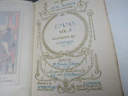 Emma Vol. II The Novels of Jane Austen 1897