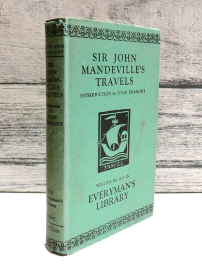 The Travels of Sir John Mandeville The Journal of Friar Odoric 1928 book front cover